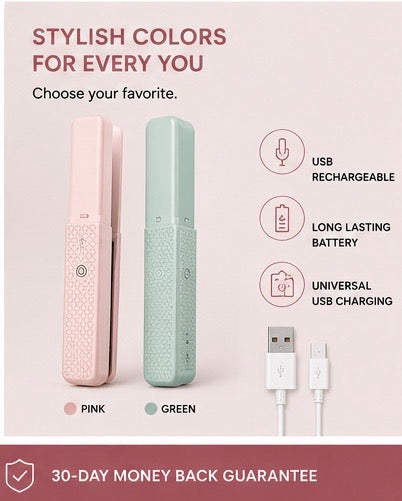 Veloura Cordless Mini Hair Straightener