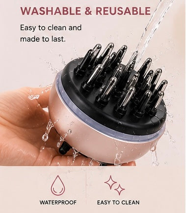 Veloura Hair Oil Applicator & Scalp Massager