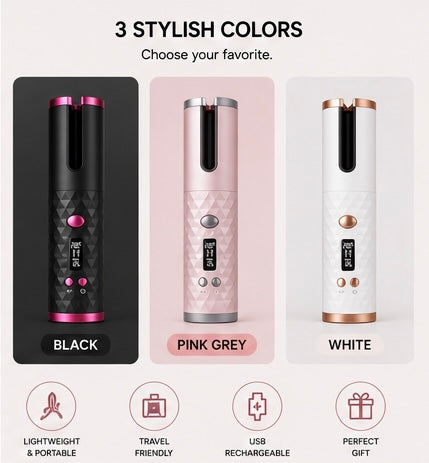 Veloura Automatic Cordless Hair Curler