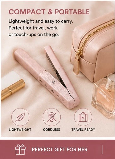 Veloura Cordless Mini Hair Straightener