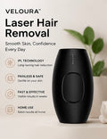 Veloura™ IPL Laser Hair Removal Device | Permanent Hair Reduction | Professional At-Home Hair Removal