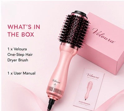 Veloura One-Step Hair Dryer Brush