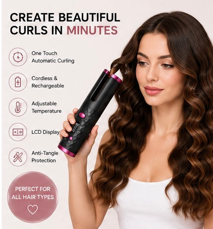 Veloura Automatic Cordless Hair Curler