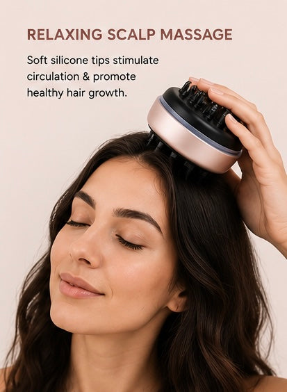 Veloura Hair Oil Applicator & Scalp Massager