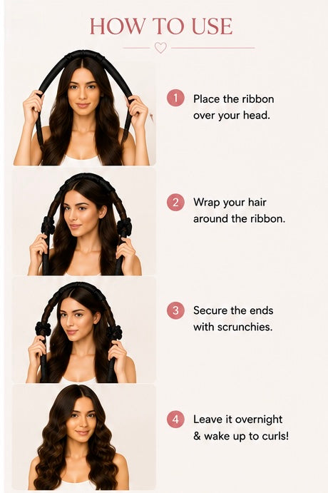 Veloura Heatless Silk Curling Set