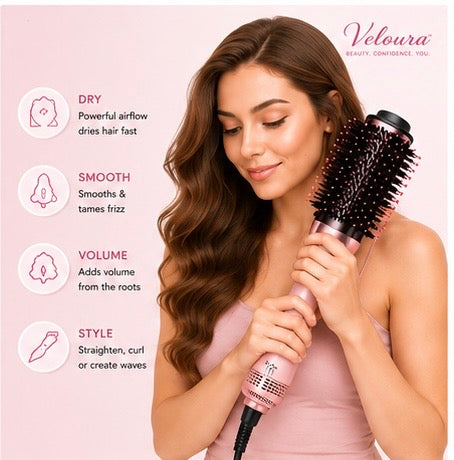 Veloura One-Step Hair Dryer Brush