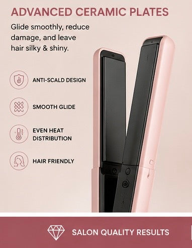 Veloura Cordless Mini Hair Straightener